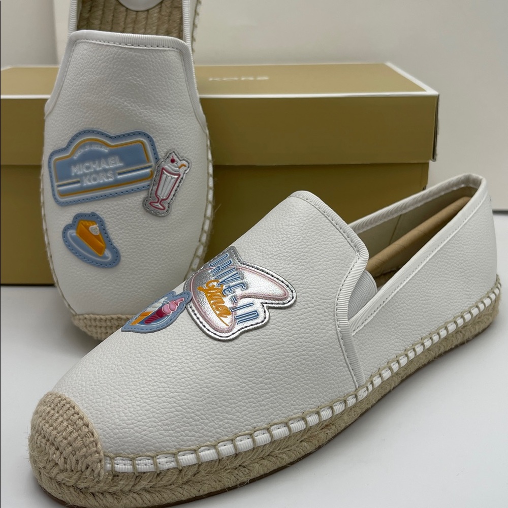 Michael Kors HASTINGS ESPADRILLE
FX LTHR/DINER-DRIVE PATCH
49T5HTFP1L Sneakers - Picture 12 of 16